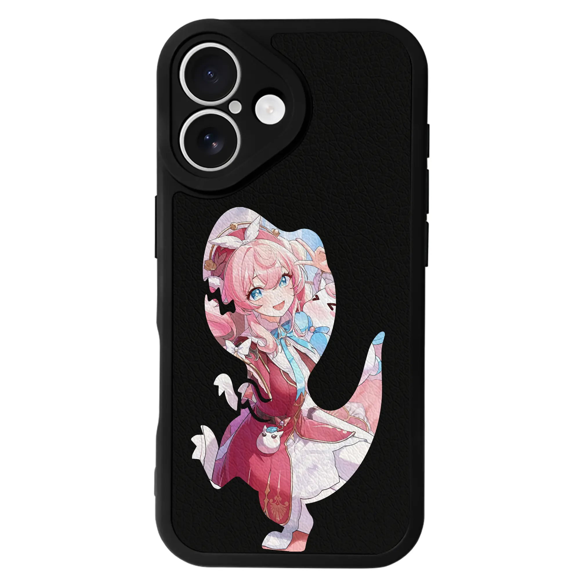 鳴潮 グッズ アンコ - IPhone 16シリーズ対応 ・ シリコンスマホケース ・ レザー調 ・ 高精度フィット ・ 耐衝撃 ・ ワイヤレス充電対応 ・ 精密カット